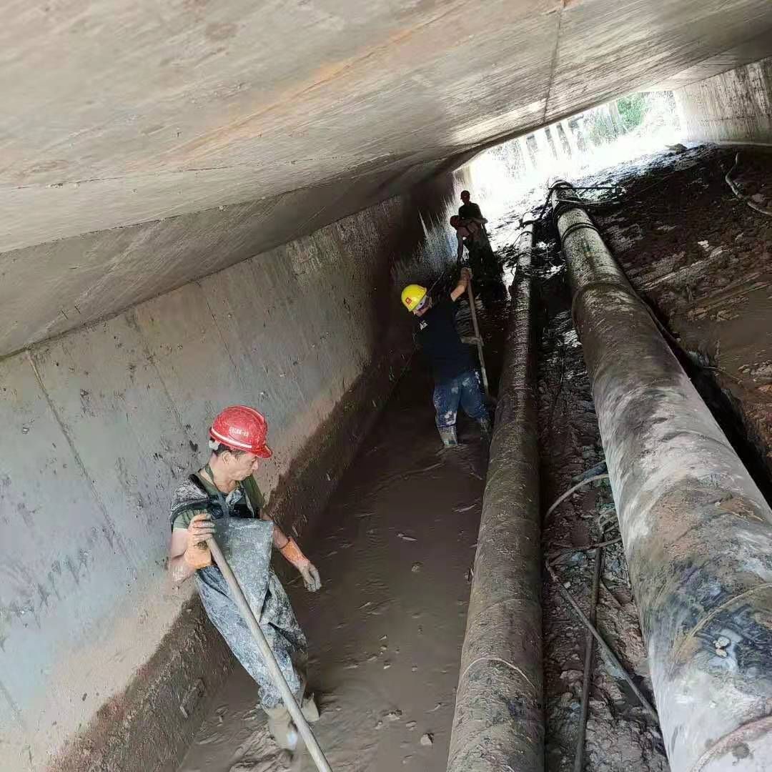 调兵山工业管道清淤